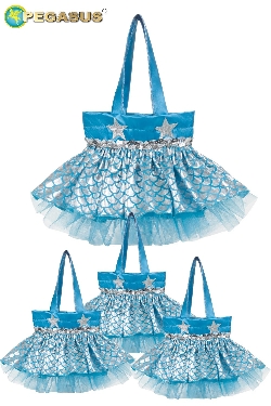 BORSETTA SIRENA TURCHESE